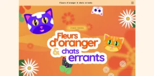 Capture du site Studio Koukaki, projet web réalisé en formation par Kevin Vincent